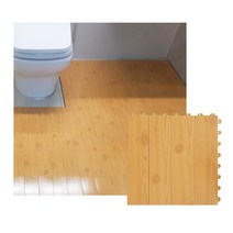 베란다 셀프인테리어 나무색깔 조립 데크타일 테라스바닥 세탁실 욕실마루 신혼집 DIY
