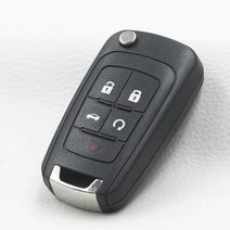 쉐보레 임팔라 5버튼 폴딩키 케이스, 순정교체형(pcb없음)