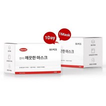 한미 깨끗한마스크 일회용 국산 덴탈마스크100매, 100매