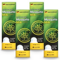 신신제약 모스키토 밀크 50mlx2개 (롤러타입(풀)) 12세 이상, 50ml, 4개
