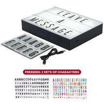 촬영 방송 조명유튜브 틱톡 Ig 인퓨렌서 축제 장식용 DIY LED 램프 촬영 소품 영화 라이트 박스 글자 메시, 03 A6 SIZE