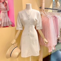 도로시홀릭 미니멀퍼프원피스(DO59924)