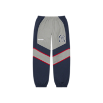 [정품] 슈프림 x 뉴욕 양키스 트랙 팬츠 네이비