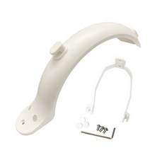 듀얼전동킥보드 전동킥보드 후크 m365 흙받이 1s 펜더 프로 액세서리가있는 범용 전기, 나사 플러그 + 도구 나사 + 브래킷 흰색