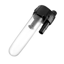 32mm 먼지 인터셉터 필터 진공 청소기 가방 수집기 Cyclonic 분리기 외부 예비 부품 먼지 포수 교체, 검은 색