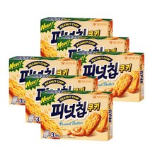 오리온 피넛칩쿠키 192g, 6개