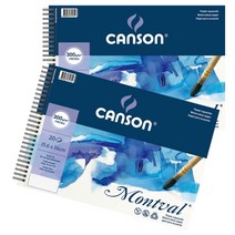 캔숀 [캔손] 몽발 스프링 제본 300g, 사이즈 25.6*36