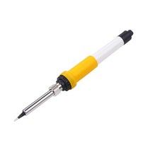 3d펜인두기 땜질 은납땜 DC12V / 60w 자동차 배터리 저전압 전기 납땜 인두 헤드 클립 휴대용 용접 재 작업, 04 white