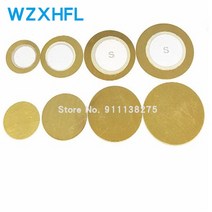10pcs 피에조 요소 부저 사운 더 센서 트리거 드럼 디스크 구리 스피커 12MM 20MM 27MM 35MM 50MM 압전, 10pcs 20MM