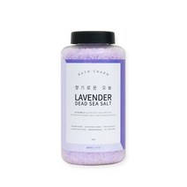 바스참 이스라엘 사해소금1KG 라벤더 입욕제 용기형 반신욕 족욕, 굵은입자