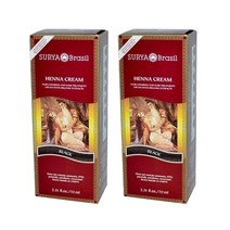 Surya 수르야 브라질 헤나 크림 블랙 70ml X 2팩, 단품, 단품