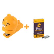카카오프렌즈 미니 스테플러+평화10호침 증정, 라이언 스테플러+10호침증정