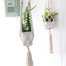 [바보사랑] 마크라메 플랜트행잉, 스타일:B