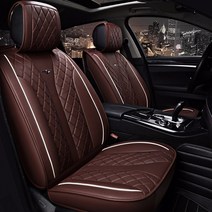 제이제이모터스 트랙스시트커버 스포티지R시트교체 SM5시트교체 풀세트 전차종가능, 99개, 마제스티_초코브라운2P세트