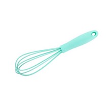 실리콘 털 주방기구 비 스크래치 믹서 계란 비터 거품, 녹색, 17x4x4cm