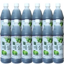 청솔 매실 음료베이스 835ml / 과일원액, 12개