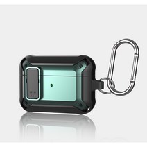 에어팟 프로 보호 케이스 airpods pro case 이어폰 콩나물, 블루블랙