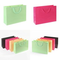 마트498 도트 종이쇼핑백 38x28cm 선물종이박스 포장쇼핑백 포장백 종이봉투제작 포장용 선물가방 선물세트포장 포
