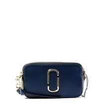 마크제이콥스 MARC JACOBS 스냅샷 로고 스트랩 크로스백 블루씨