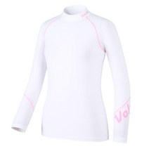 볼빅 아쿠아 이너웨어 티셔츠 화이트 핑크(여성용) 화이트 95, 볼빅 여성용 아쿠아 이너티셔츠