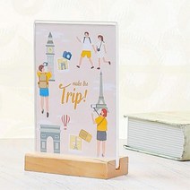 우드 스탠드 아크릴꽂이 쇼케이스 테이블메뉴판 홍보물 사내게시판 음식점 속지교체