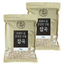 2021년산 잡곡 국산 율무 1kg 2봉, 2개