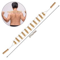 임산부다리마사지기 바디 쉐이핑 용 목재 치료 도구 1 개 핸드 헬드 셀룰 라이트 마사지 롤러 림프 배수 등 다리 근육 이완, 02 Type B
