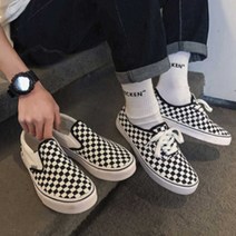 남성 캔버스 슬립온 면신발 단화 새학기 캐주얼 코디