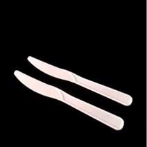 일회용 나이프 16.5cm 벌크포장 100개 베이커리 빵 컷팅 피크닉 (화이트) 1회용, 나이프 화이트 16.5cm_100개(벌크포장)