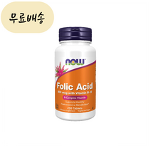 나우푸드 엽산 800 mcg 250정, 2개, 250개