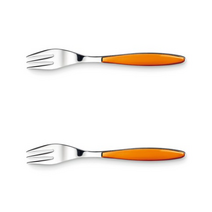 구찌니 필링 디저트포크 15.5cm, Orange, 2개입