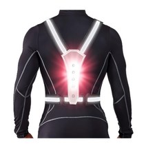 LED 조끼 블랙 안전 용품 조깅 라이딩 반사 야간 활동 야간작업, LED조끼 SV8B 블랙