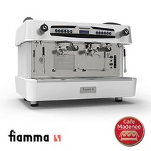피암마 쿼드란트바리스타 2그룹 (화이트) FIAMMA 에스프레소머신 커피머신, 단품