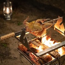 캠핑 바베큐그릴 화로대 꼬치 통닭 야외바베큐
