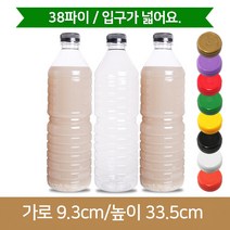 페트병 경진콩물식혜(사골육수) 1.8L-(A)38파이, 1개, 주황