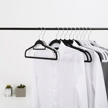 [홈앤하우스] 모던 논슬립 옷걸이 10P사이즈 택1, 남성용/화이트