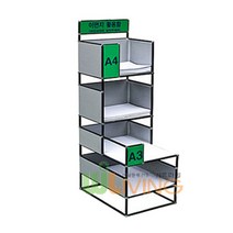 위드리빙 이면지함(4단A변형) A4+A4+A3+A3 (WL-2173), 단품