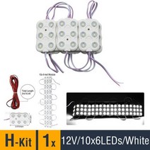 자동차 밴 캐러밴 트럭 보트 캠핑 버스 트레일러 지붕 돔 인테리어 천장 독서 램프 명소 Cabin 막화물 Led 스트립 작업 라이트 바, 1I706192