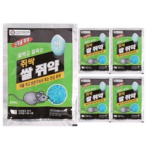 뉴싹 쥐싹 쌀쥐약 50g, 5개, 1개