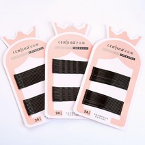 기본 실핀 앞머리 옆머리 고정 정리 세트 24P
