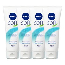 니베아 소프트 인텐시브 크림 75ml x4, 단품