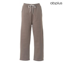 에이비플러스 ab.plus 데일리 리본끈 기모 와이드 팬츠 (LSX1MP43A)