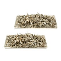 피모 개선과 뼈를 튼튼하게 유지하는데 도움을 주는 저온건조영양식 나도 NADO 저염멸치 건강에 좋은 강아지 저염멸치 영양간식, 2개