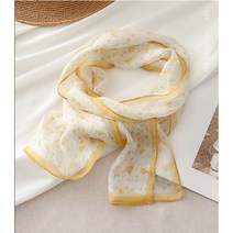 보보리실크롱스카프 하늘하늘스카프 쉬폰실크스카프 실크100 엣지스카프 가방스카프 포인트스카프 고급스러운 스카프 사랑스러운컬러