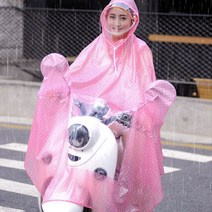 여성스쿠터판초우의여자오토바이 여성 자전거우비 스쿠터 오토바이우비 여자우비 판초우의 여자 여성레인코트 2WA5F031