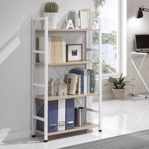 키모 스틸 4단 선반, 오크