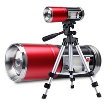 kailas led 밤낚시등 낚시등 블루 라이트 자광 손전등 낚시써치라이트 DYD04ZL, 낚시등 유도측등 받침대, 낚시등+유도측등+받침대