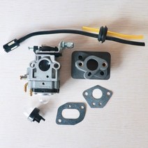 충전식 예초기 기화기베이스 커넥터 흡기 매니 폴드 연료 호스 43cc 40-5 BC430 모터 브러시 트리머, 한개옵션0