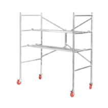 이동식 PT 아시바 틀 비계 안전 고소 작업대 가설재, 140x70x165cm+발판2개