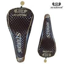 카타나 스타덤 프리미엄 자석 드라이버 커버 남성용 헤드커버 스타덤골프, 브라운